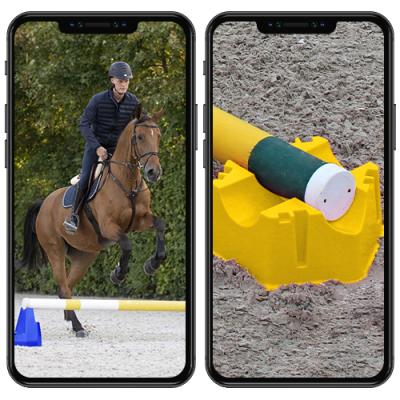 Cavaletti dla konia: ustawienie, odległości, ćwiczenia