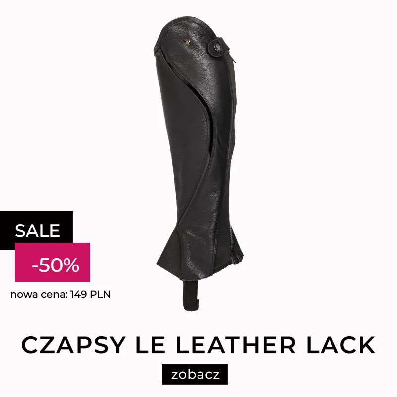 Czapsy Lovequestrian "Leather & Lack" 24h