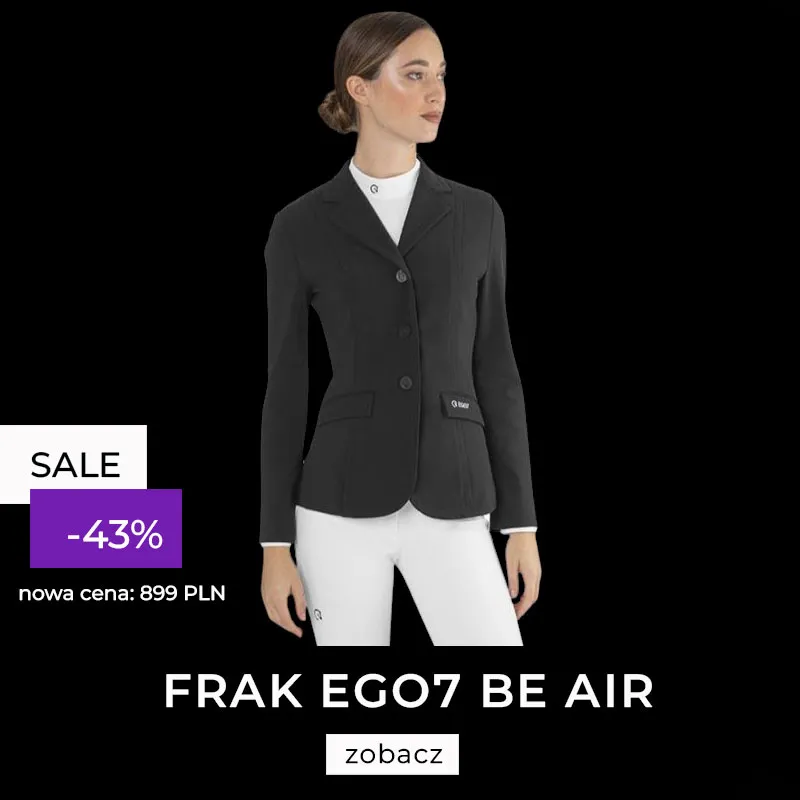 Frak damski Ego7 "Be Air" Black 24h