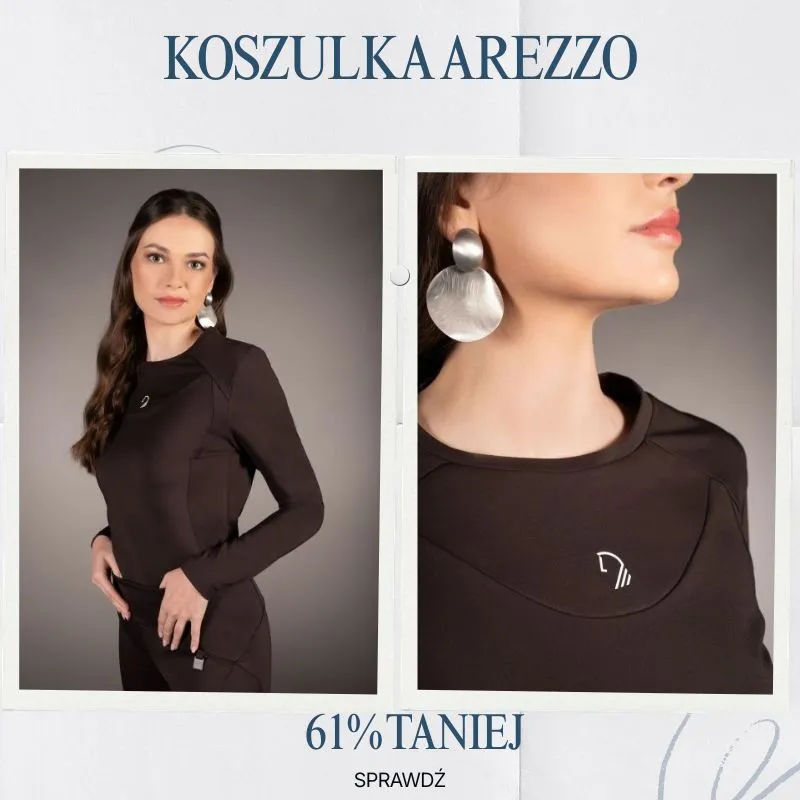 Koszulka techniczna Lauria Garrelli "Arezzo" jesień/zima 2025 Dark Brown