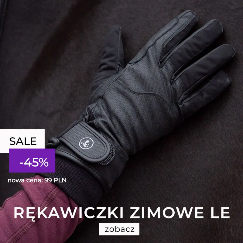 Rękawiczki zimowe Lovequestrian "Winter Longsleeve" 24h